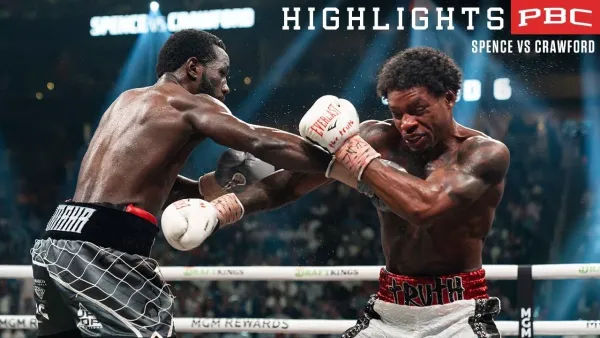 Terence Crawford Drops Errol Spence Jr. Three Times, Stops Him in RD9, Becomes Twice Undisputed | FIGHT HIGHLIGHTS